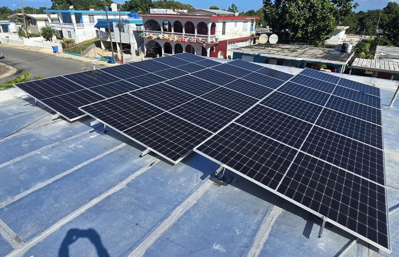 Paneles solares residencial
