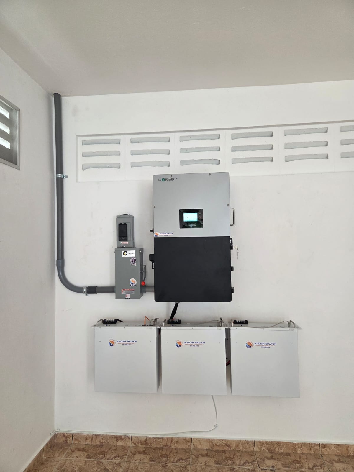 Instalación solar comercial PR