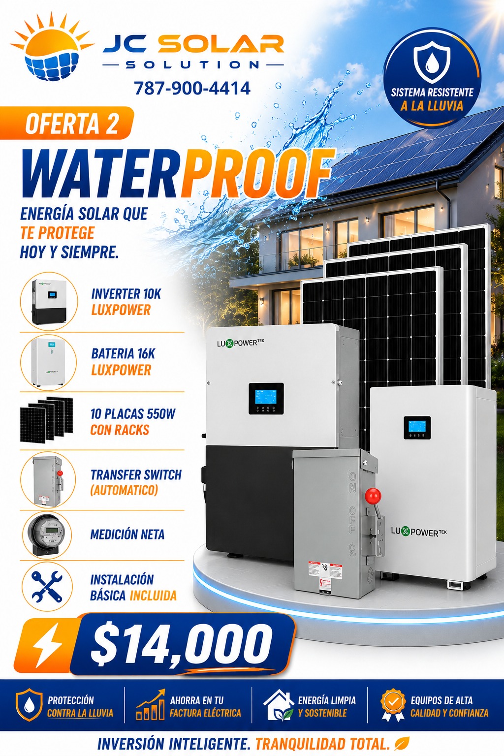 Oferta 2 — Luxpower 10k $14,000